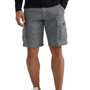 Wrangler® Men's Outdoor Performance Zip Cargo Short Relaxed Fit Sz 46 Inseam 10"